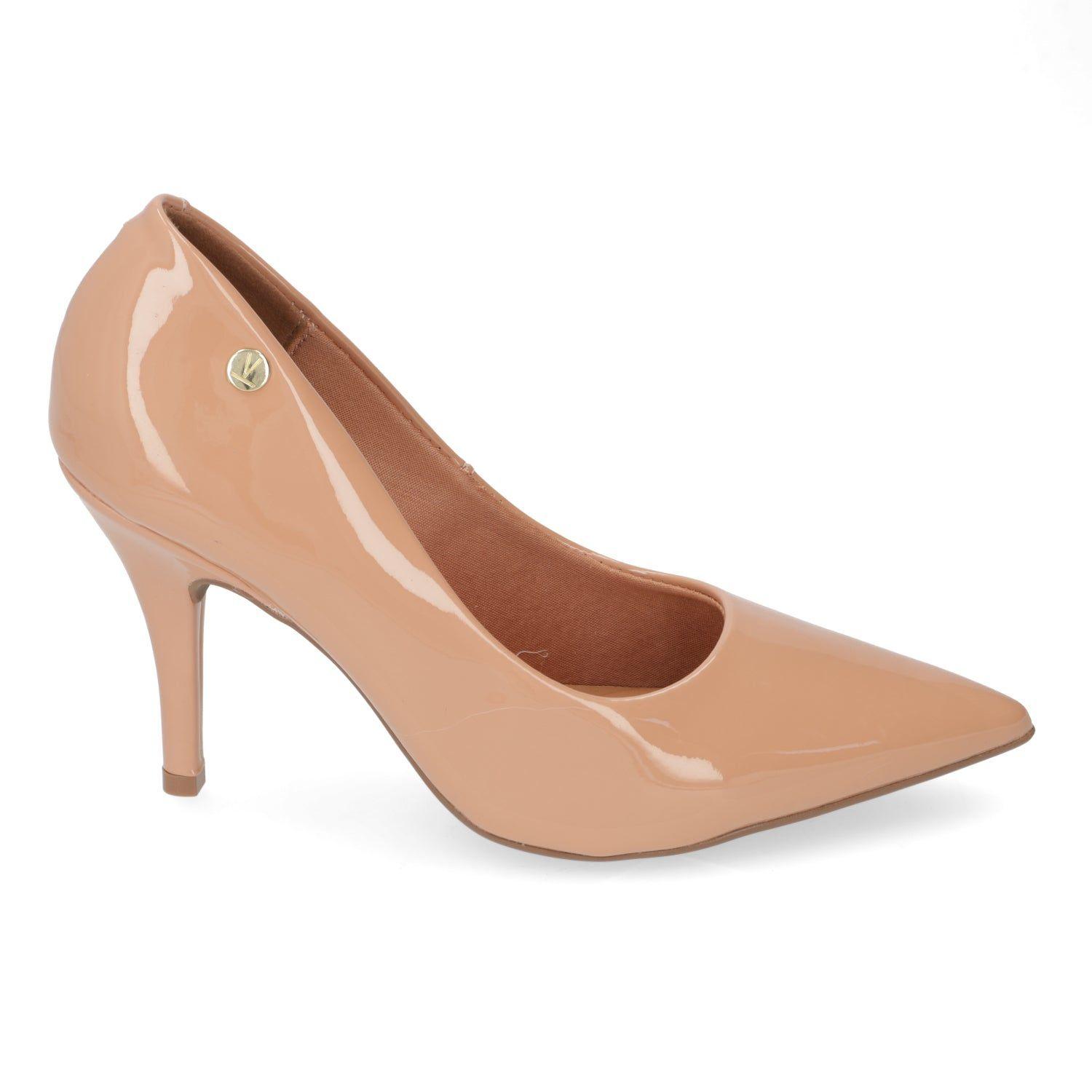 Zapato Mujer Taco Aguja Stiletto Nude 1184-1101 Vizzano-1