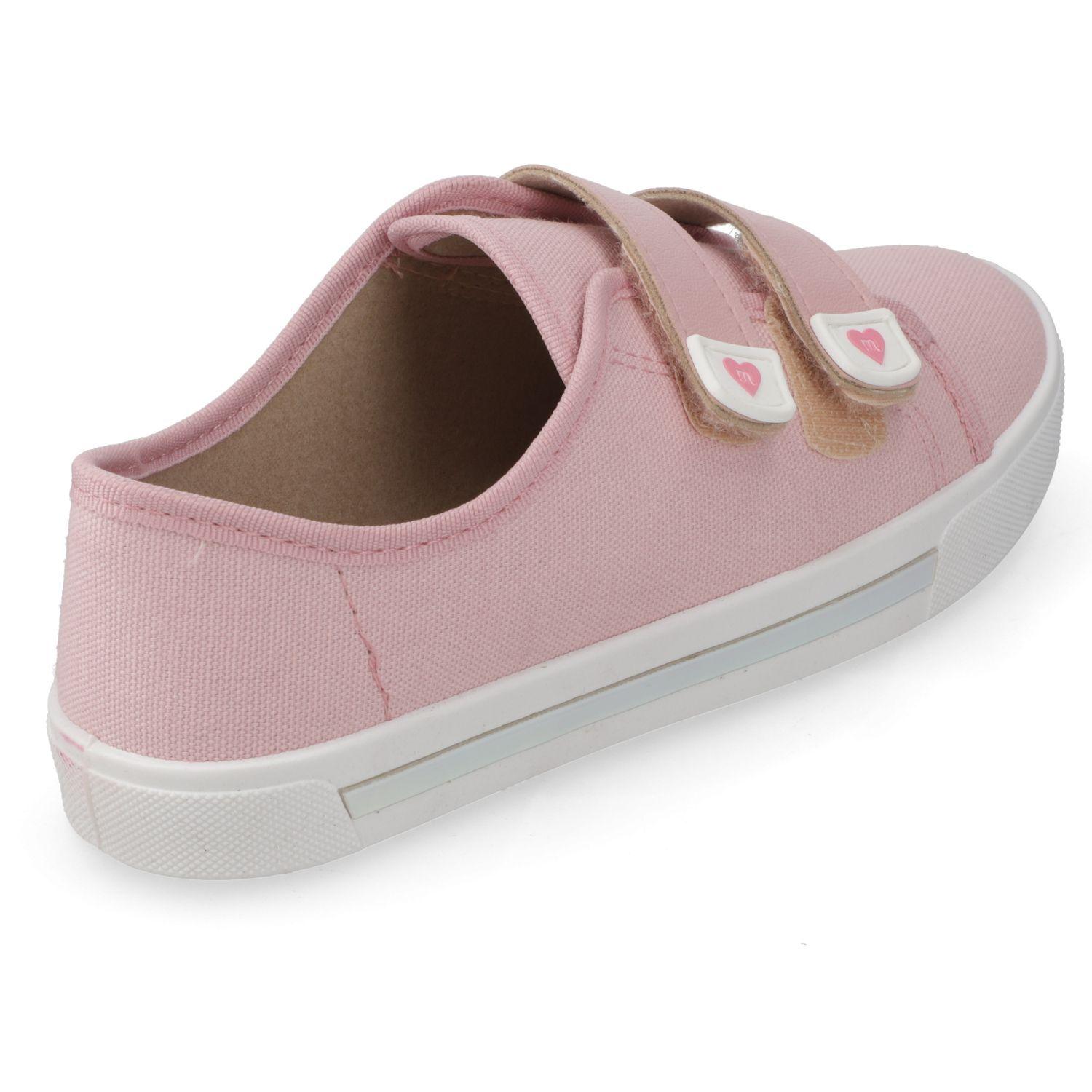 Zapatilla Niña Rosa con Cierre de Velcro-4