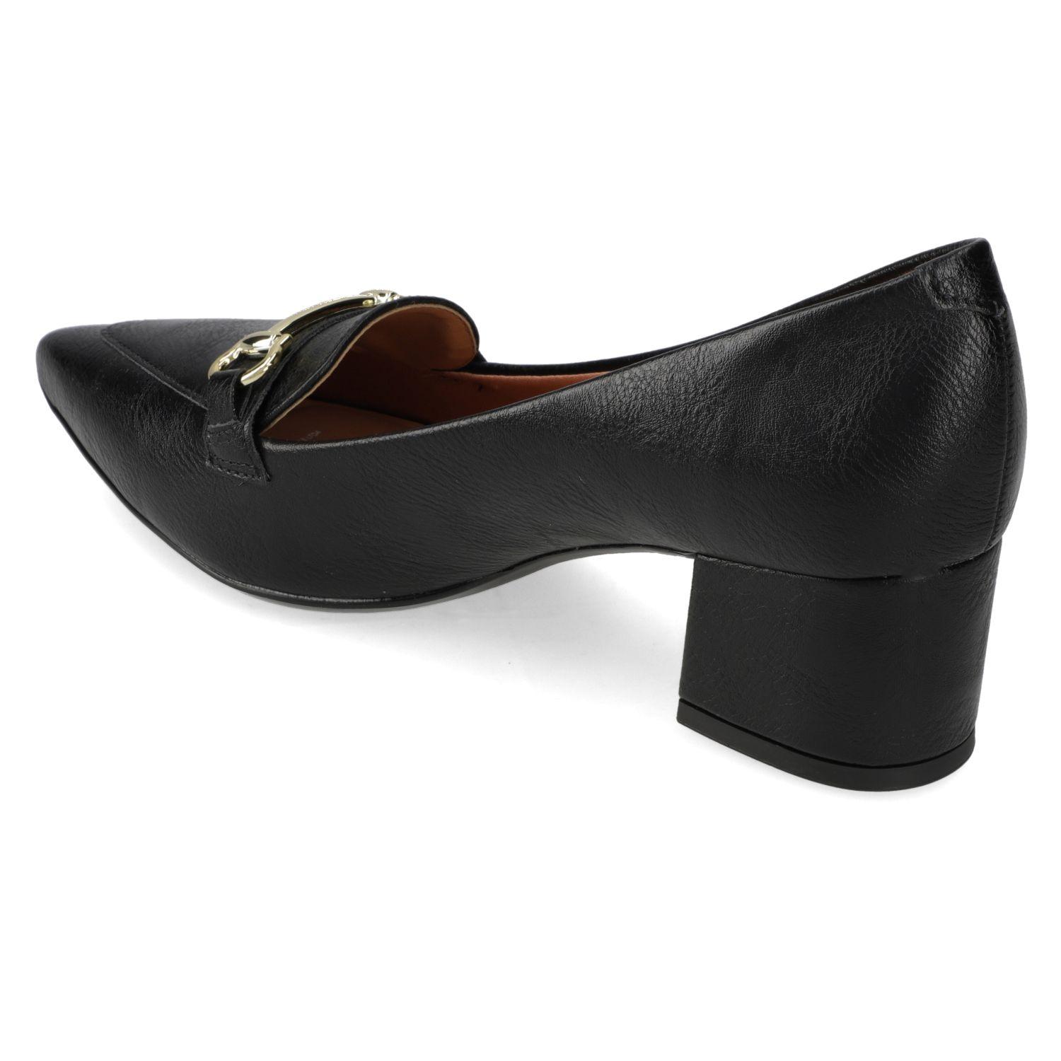 Zapato Taco Vizzano Negro Taco 5 Cm Efecto Cuero  Negro Napa Calf-3