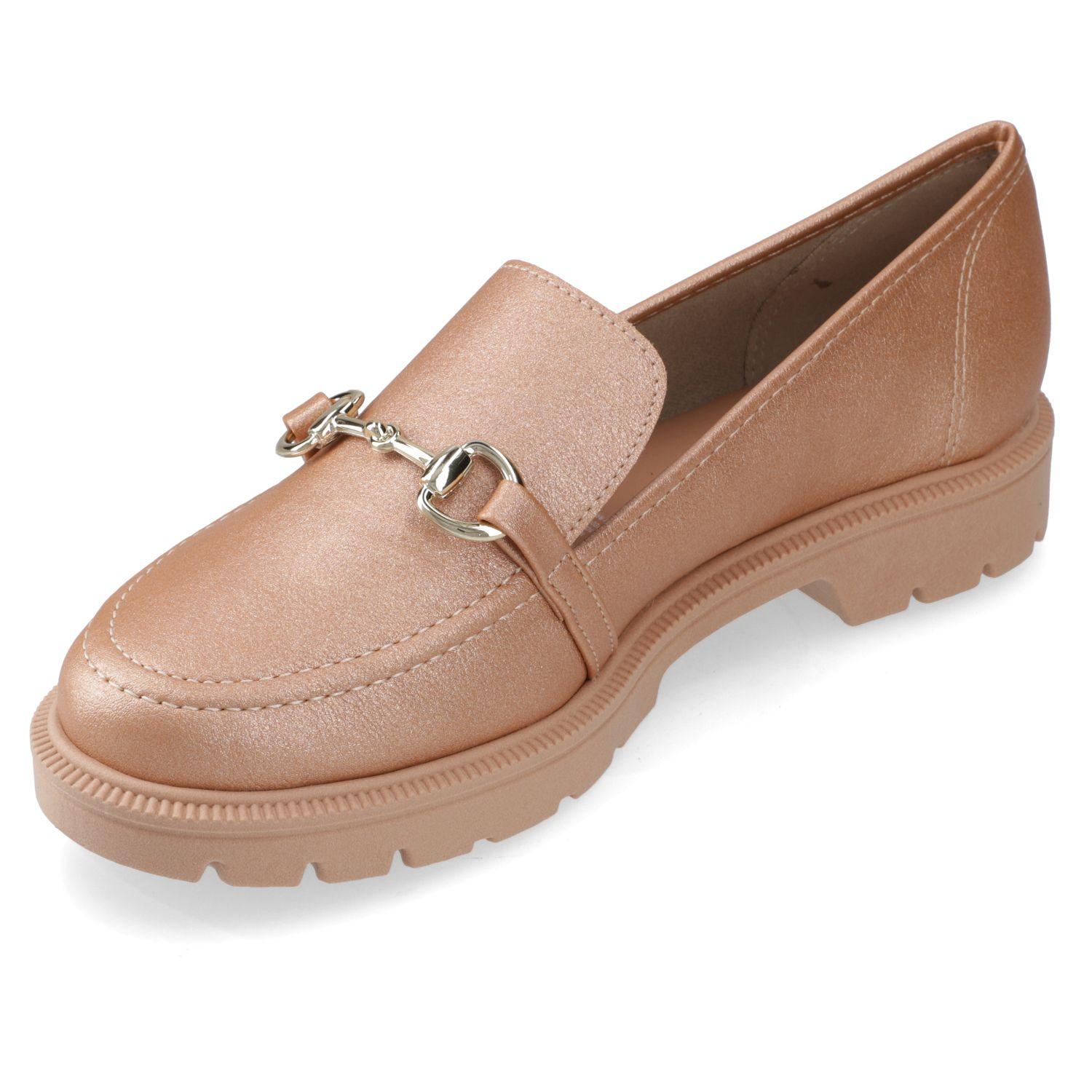 Mocasin Rose Gold Beira Rio-2