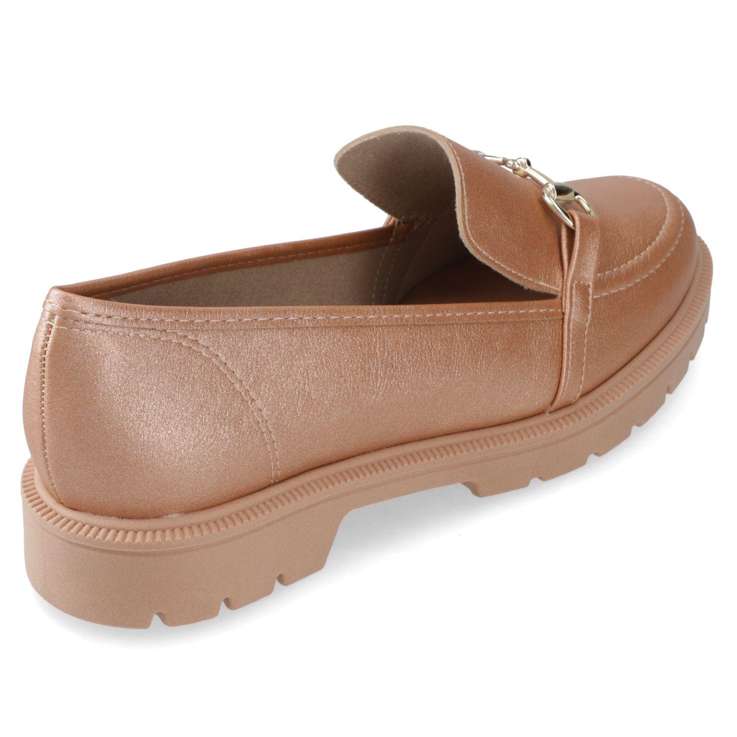 Mocasin Rose Gold Beira Rio-4