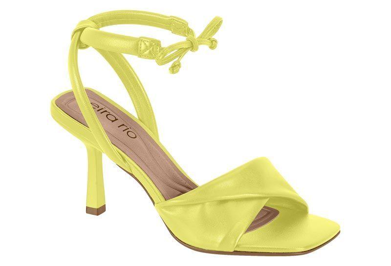 Sandalia Taco Beira Rio Amarillo 11551-0