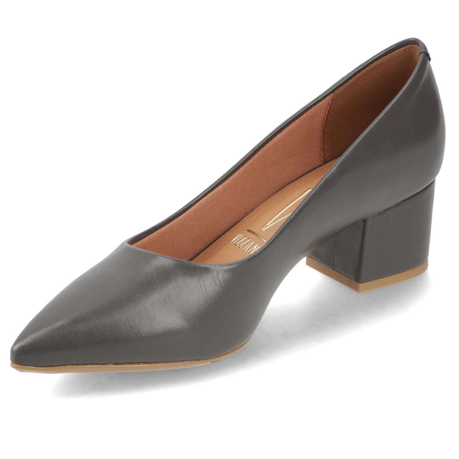 Zapato Taco Ancho Gris Vizzano-2