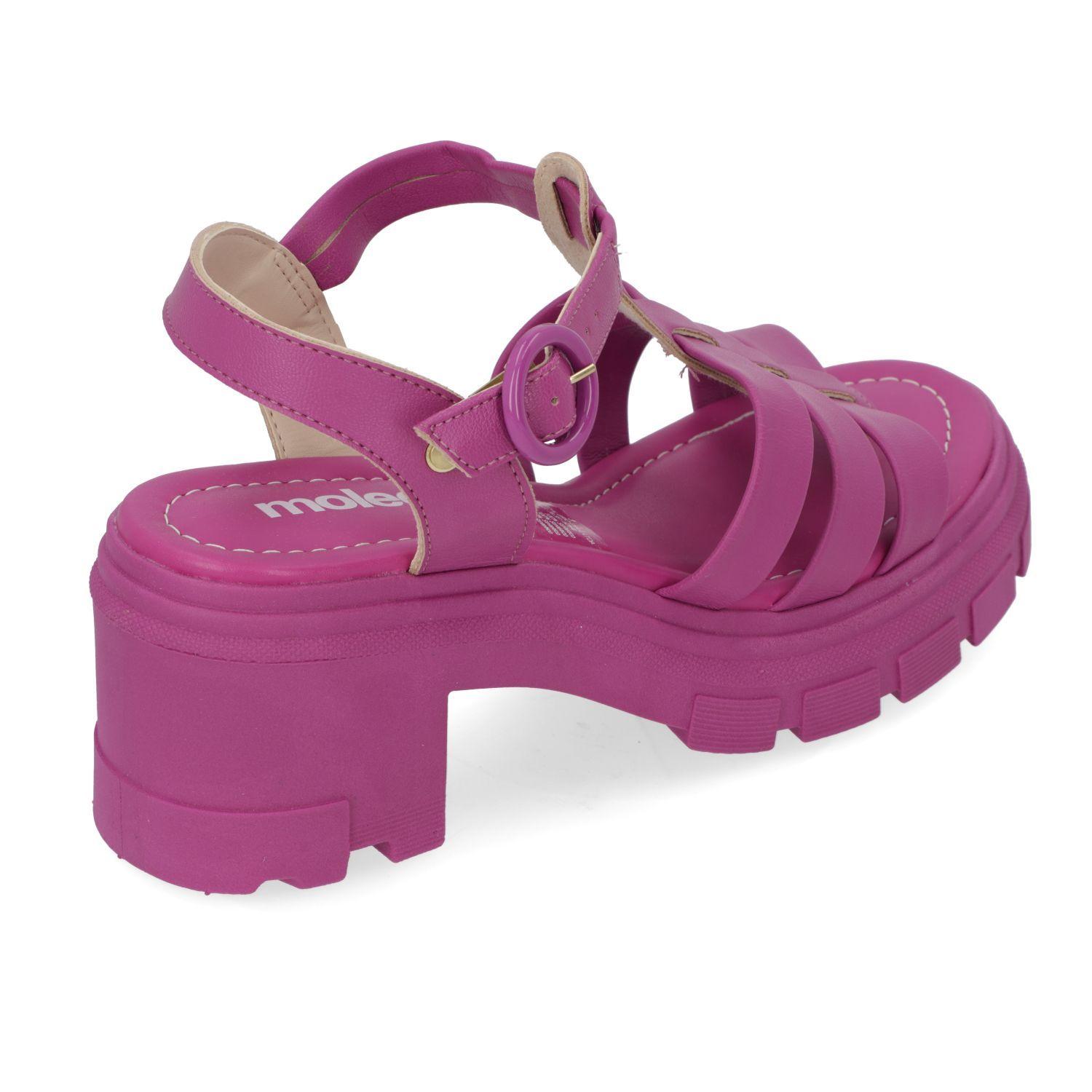 Sandalia Taco Moleca Morado 10935-3
