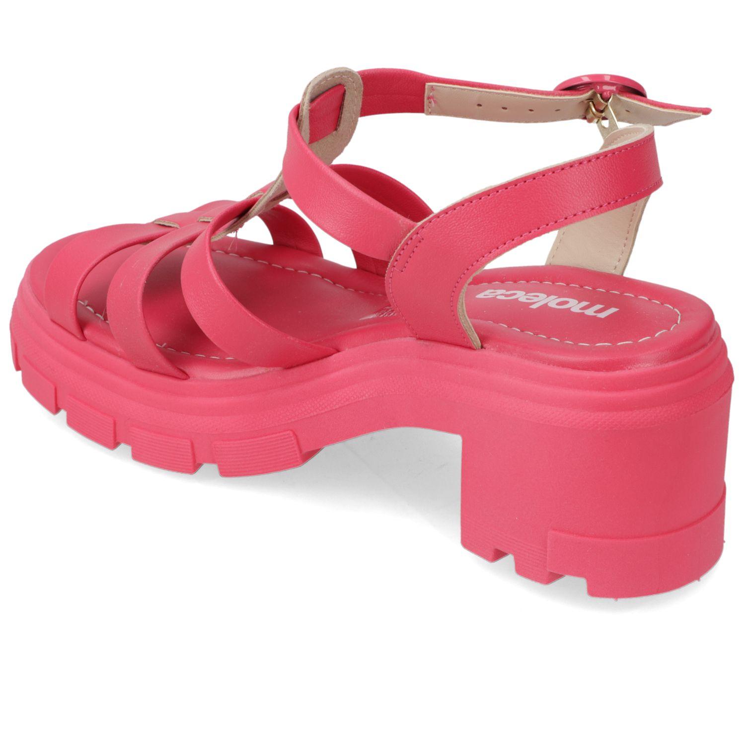 Sandalia Taco Moleca Rosado 10938-3