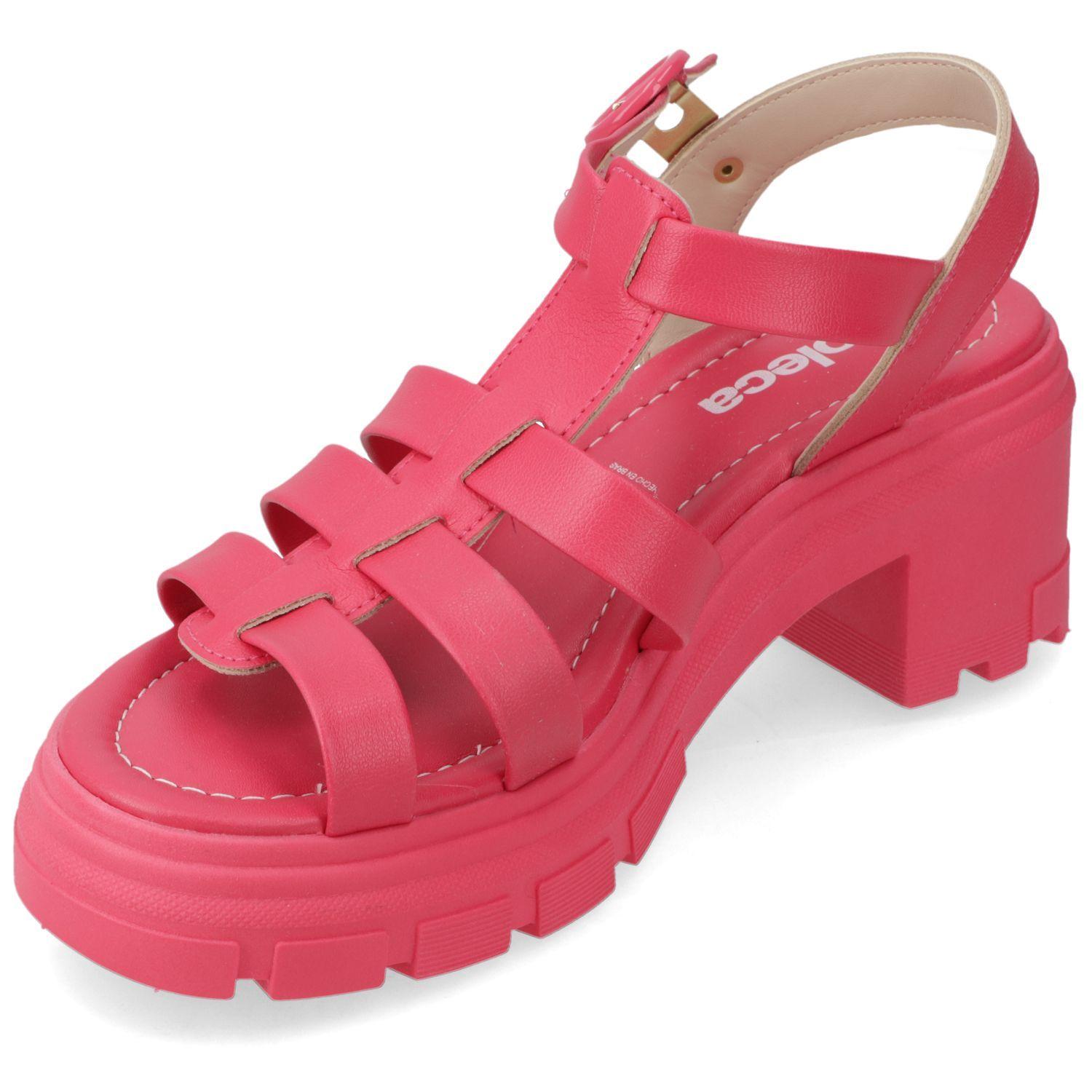 Sandalia Taco Moleca Rosado 10938-2