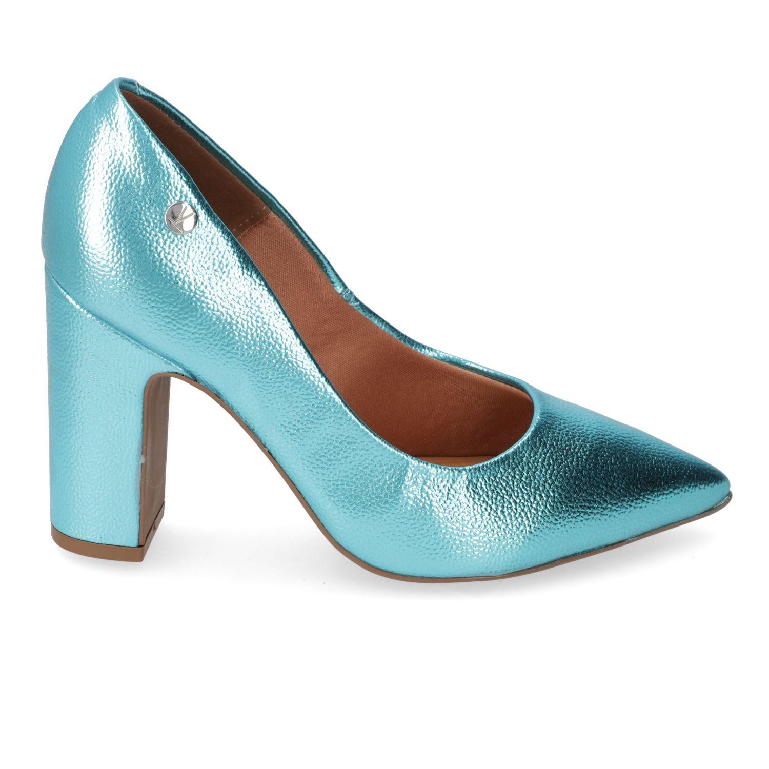 Zapato Taco Vizzano Turquesa Taco 10 Cm-0