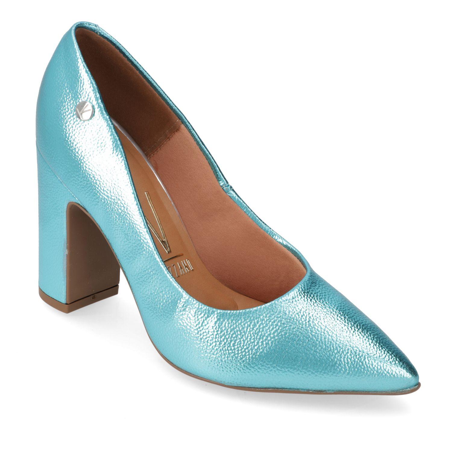 Zapato Taco Vizzano Turquesa Taco 10 Cm-1