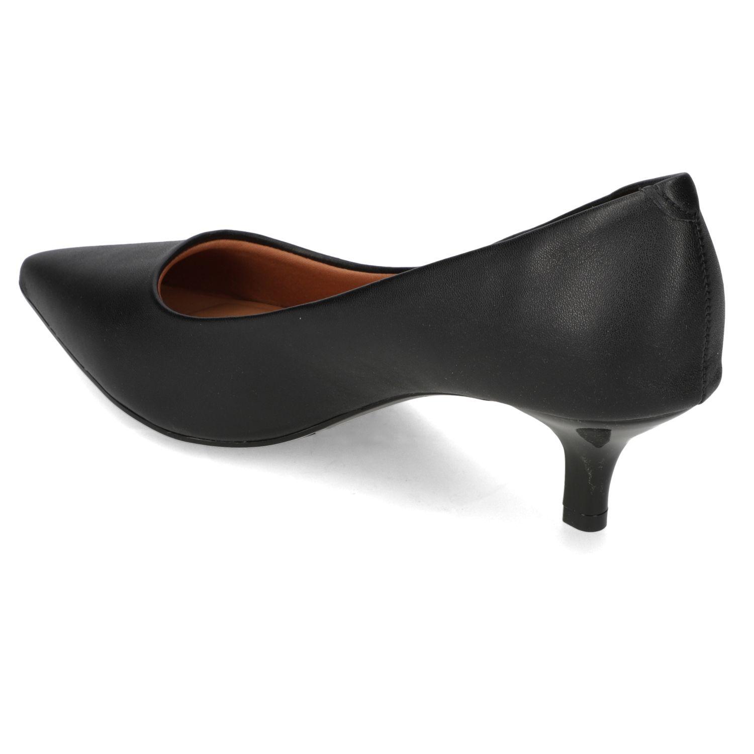 Zapato Mujer Taco Aguja Stiletto Negro Vizzano-3