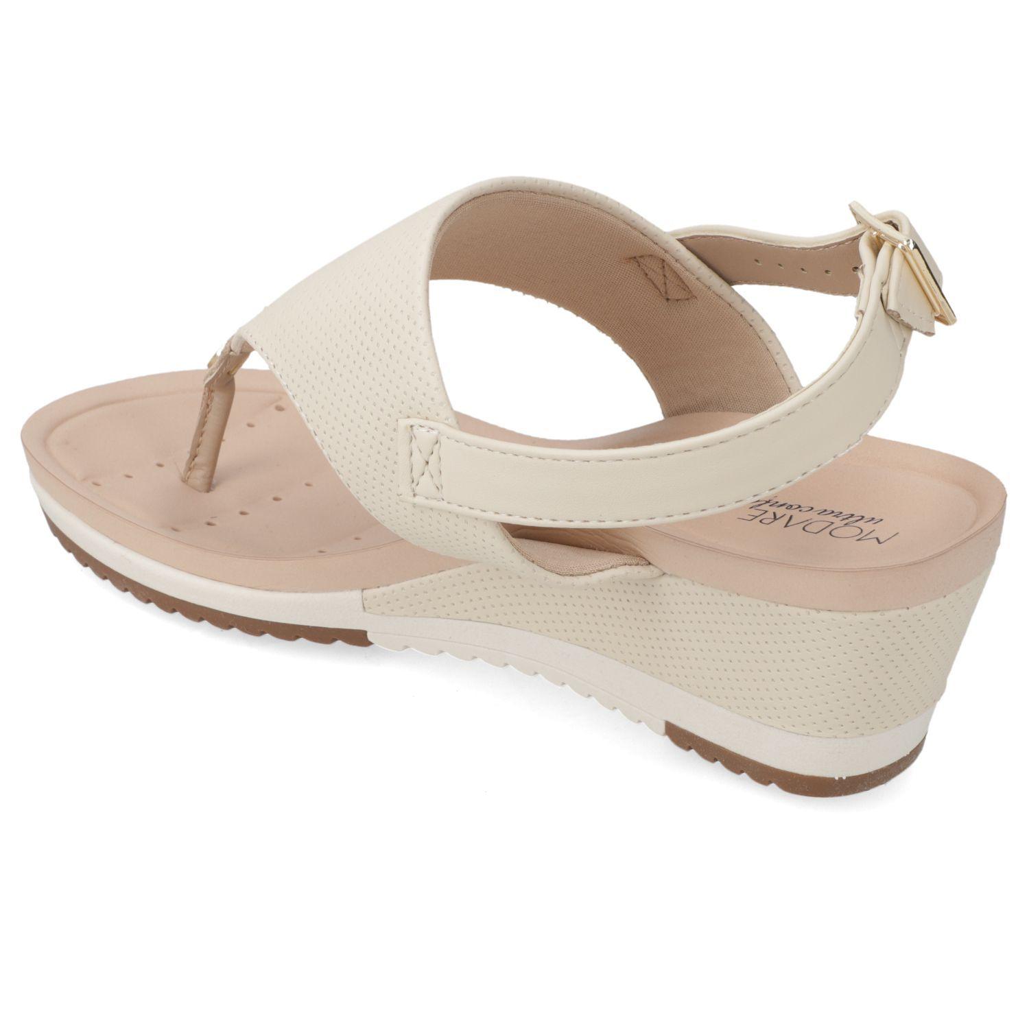 Sandalia Taco Modare Crema 13843-3
