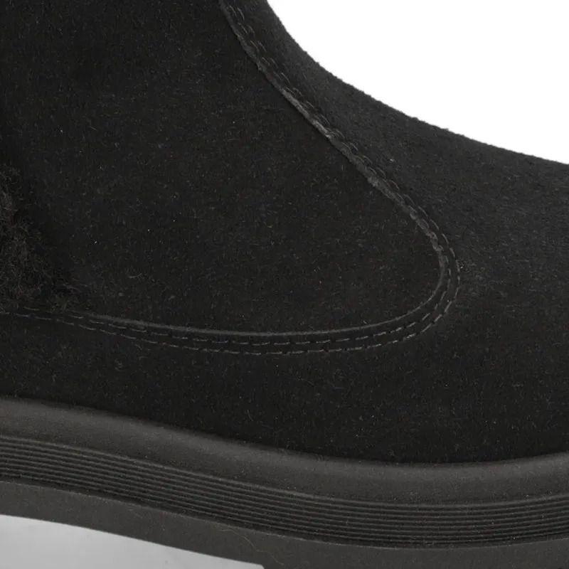 Botin Mujer Moleca Negro-6