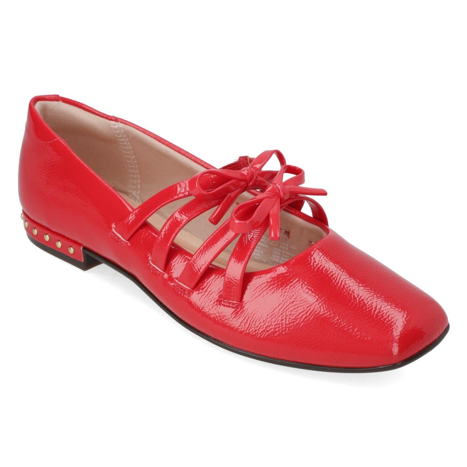 Ballerinas Rojo Moleca-0