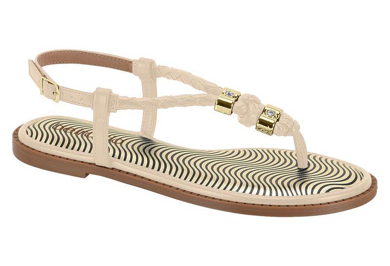 Sandalia Plana Beira Rio 17195-0