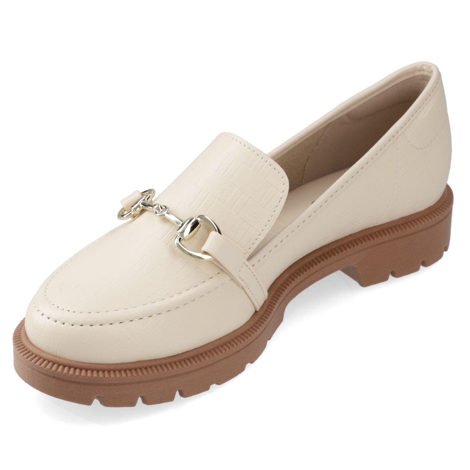 Mocasin Crema Beira Rio-2