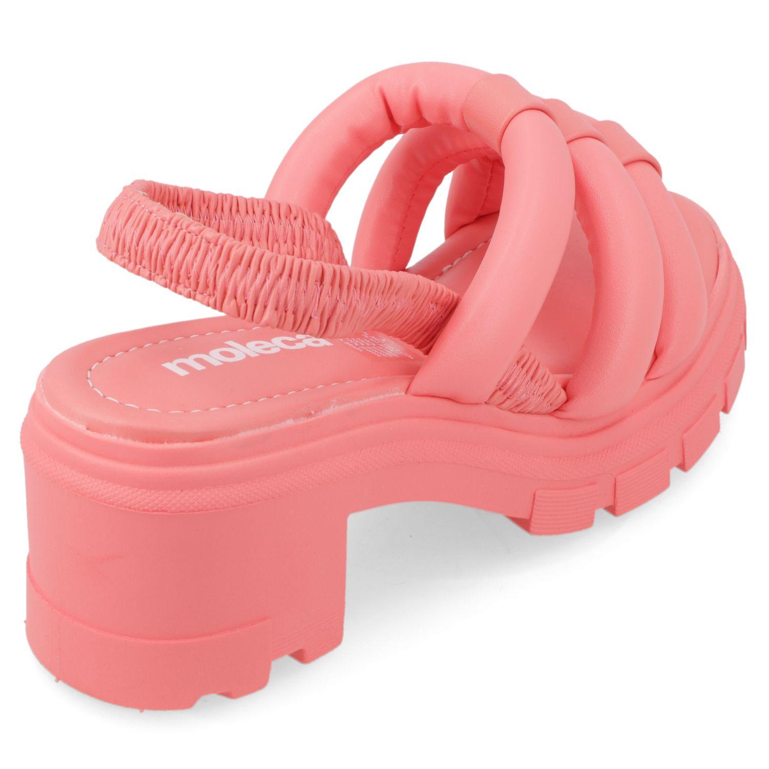Sandalia Taco Moleca Coral 10914-4