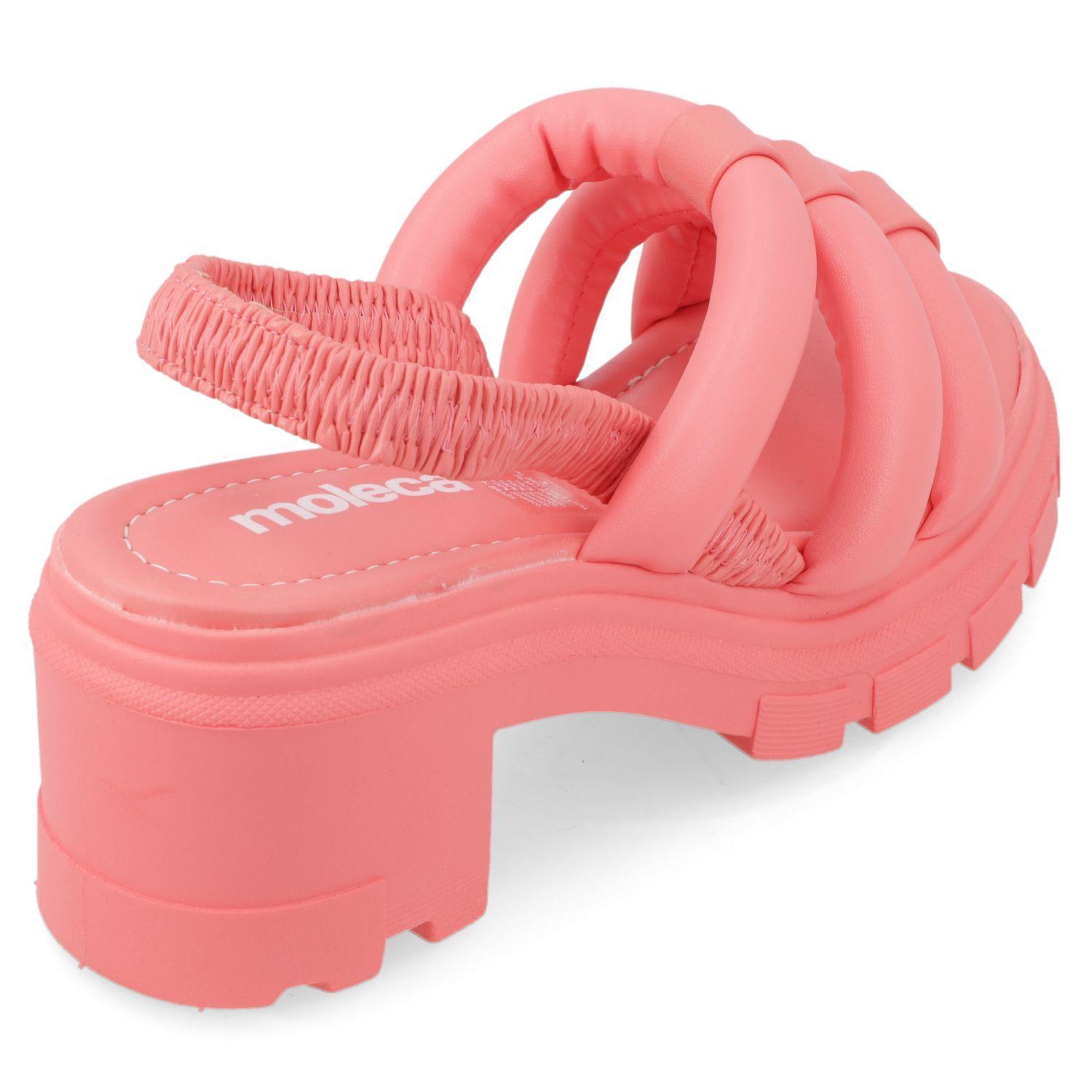 Sandalia Taco Moleca Coral 10914-4
