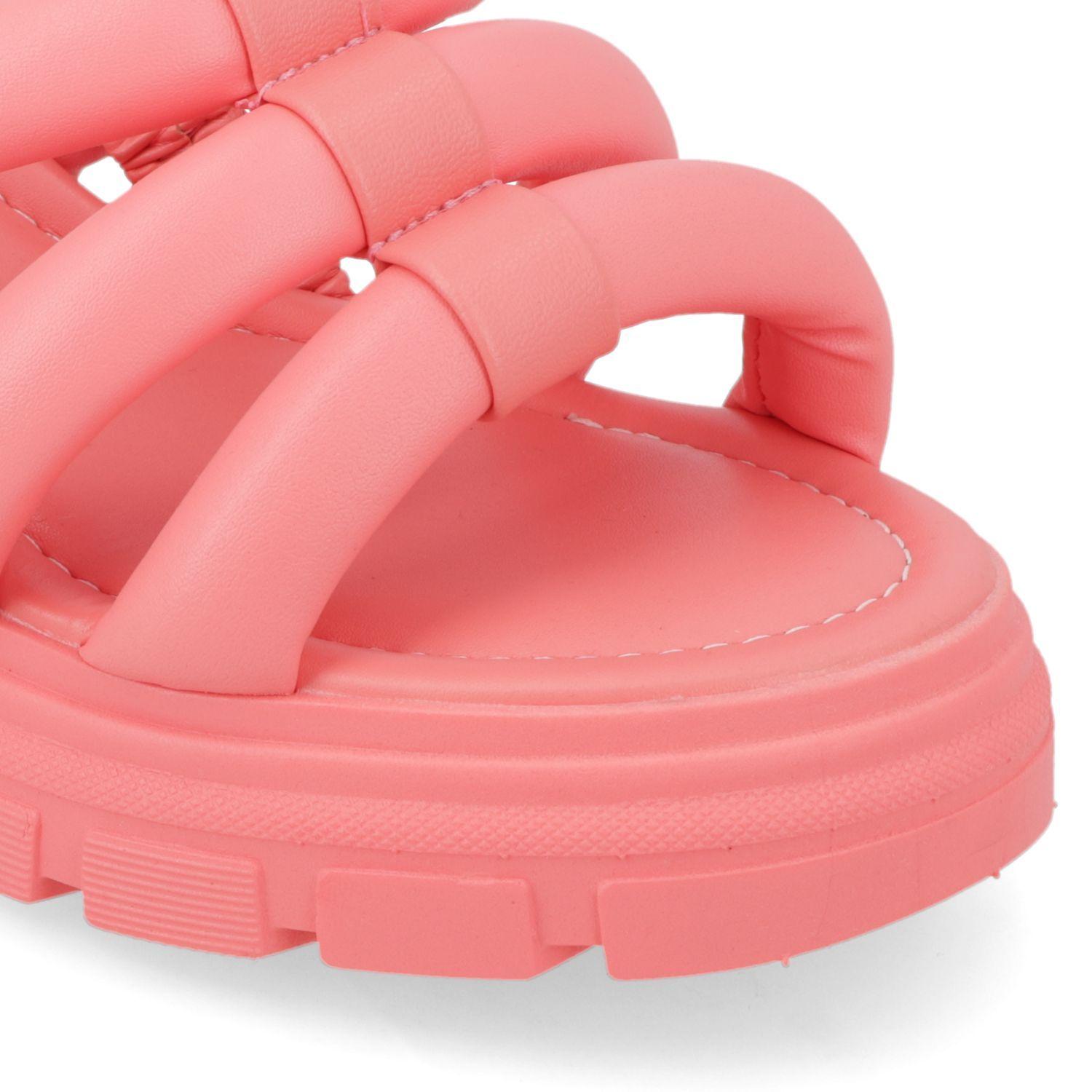 Sandalia Taco Moleca Coral 10914-5