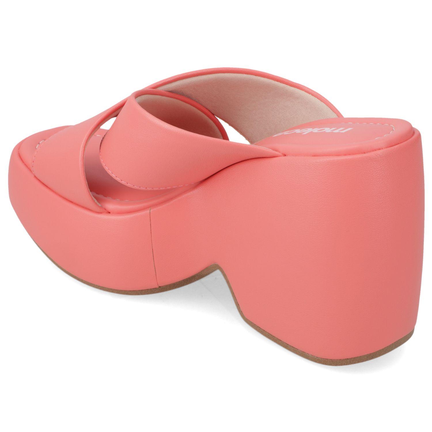 Sandalia Taco Moleca Coral 11231-3