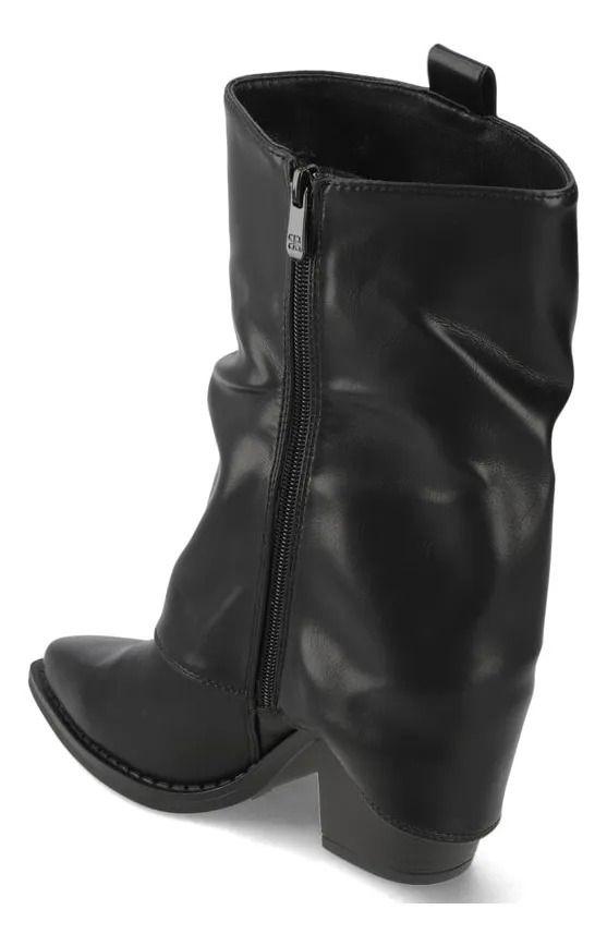 Bota Mujer New Walk Negro-3