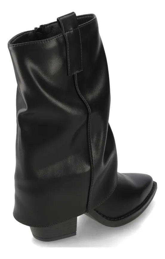 Bota Mujer New Walk Negro-5