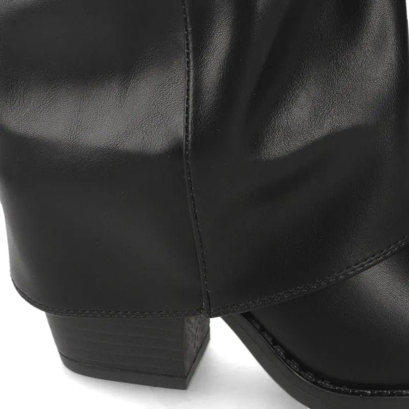 Bota Mujer New Walk Negro-6