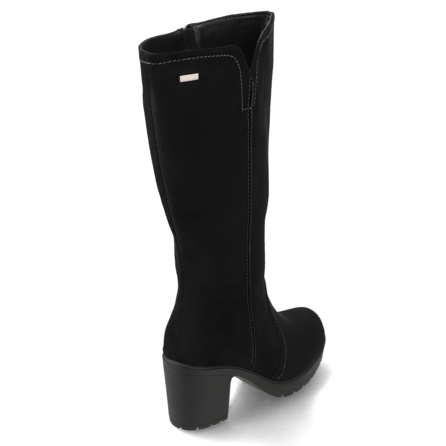 Bota Negra Taco cuadrado Alquimia-4