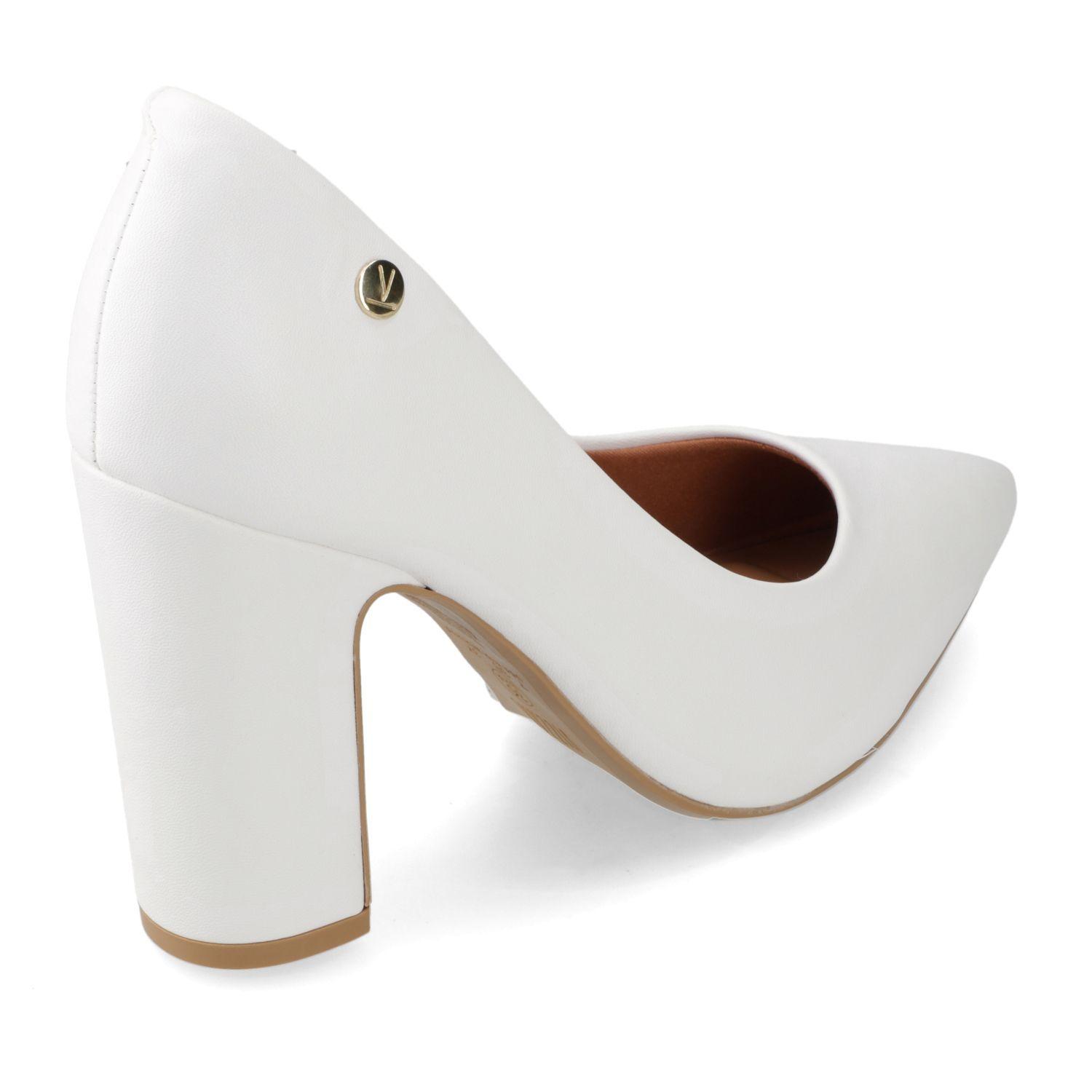 Zapato Mujer Taco Cuadrado Blanco 1285-400- Vizzano-3