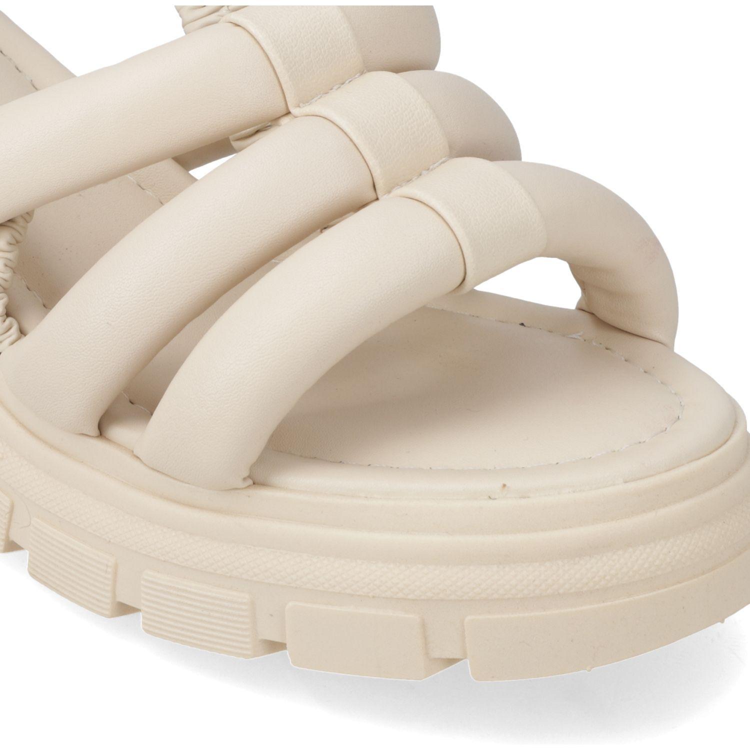 Sandalia Taco Moleca Crema 10915-5