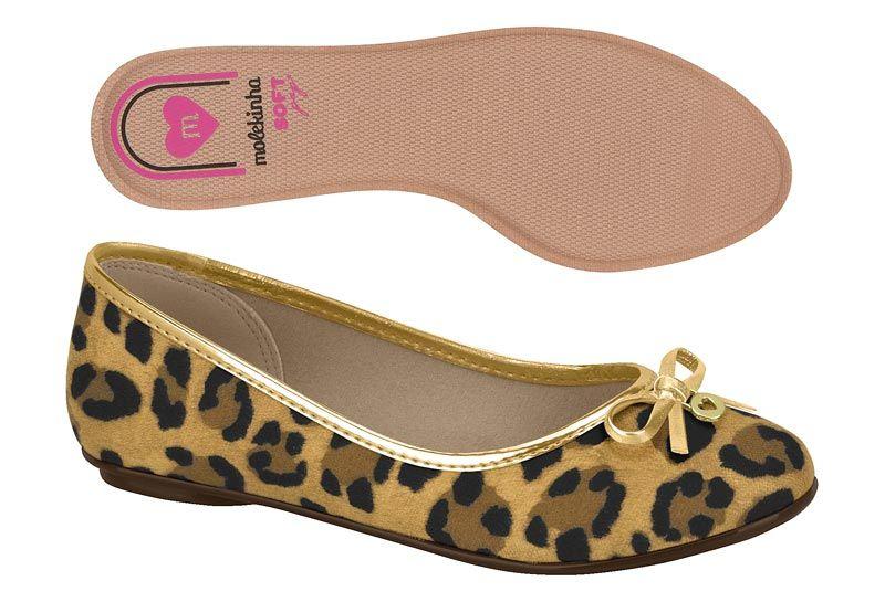 Ballerina Niña Animal Print Molekinha-0