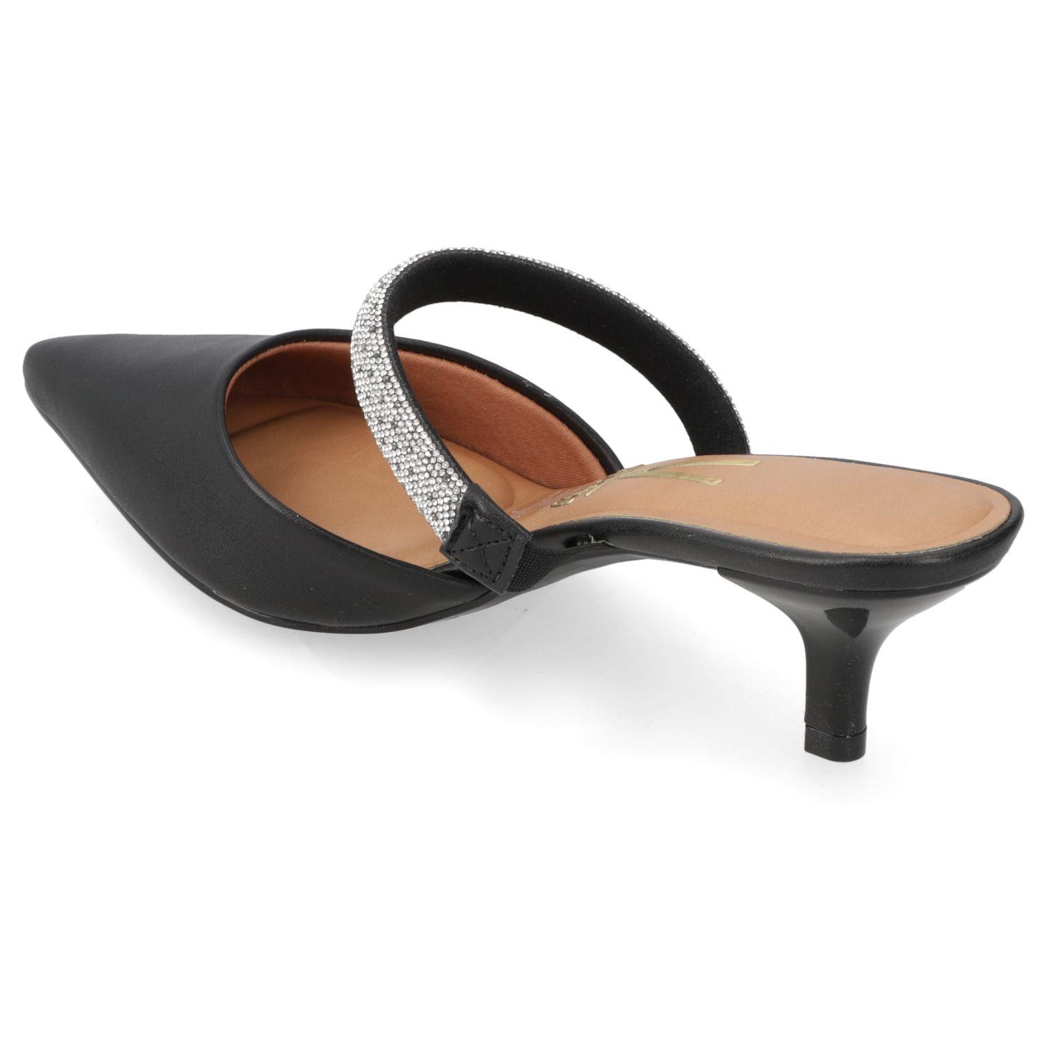 Stiletto Vizzano Negro Taco 5 Cm-3