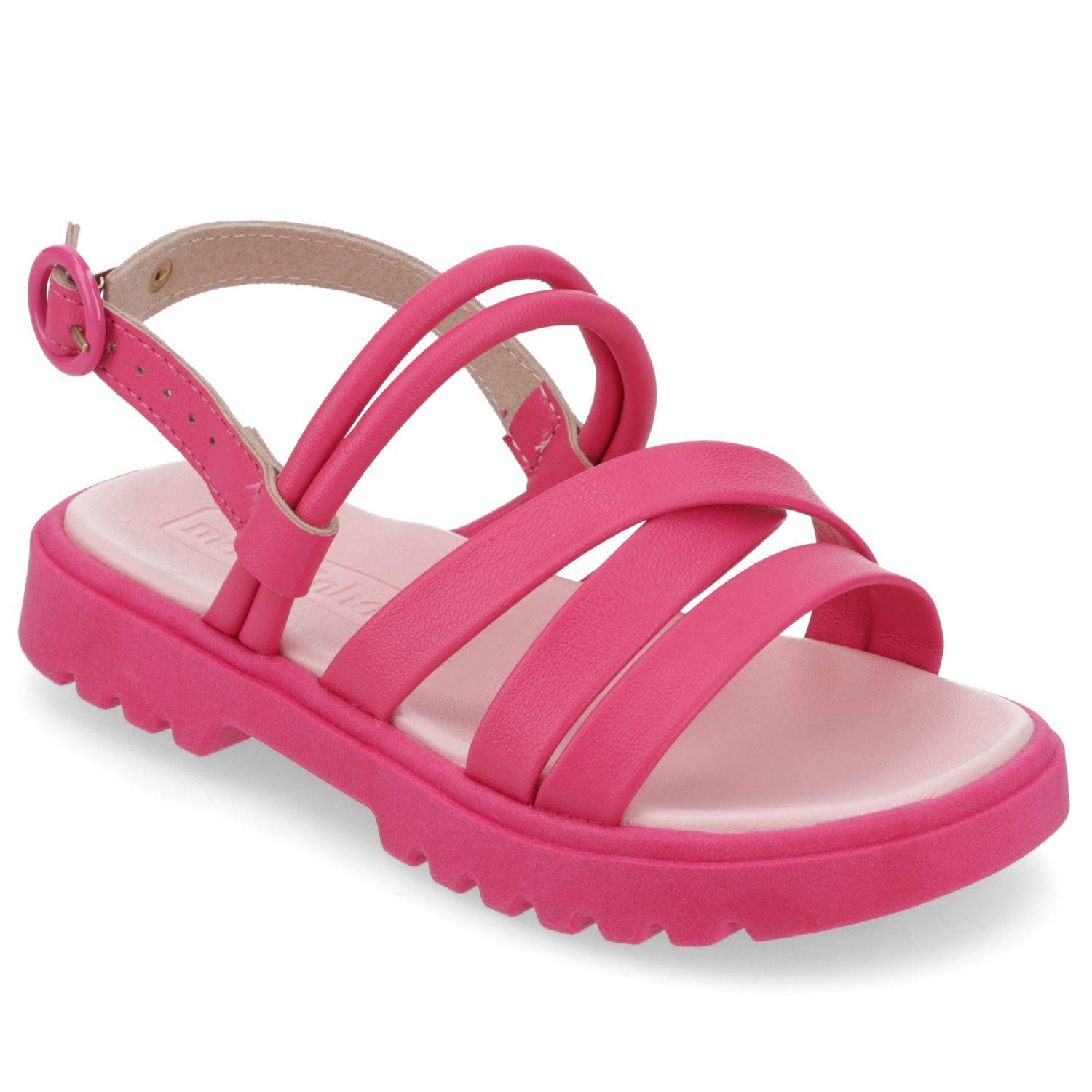 Sandalia Niña Rosa Fucsia-0