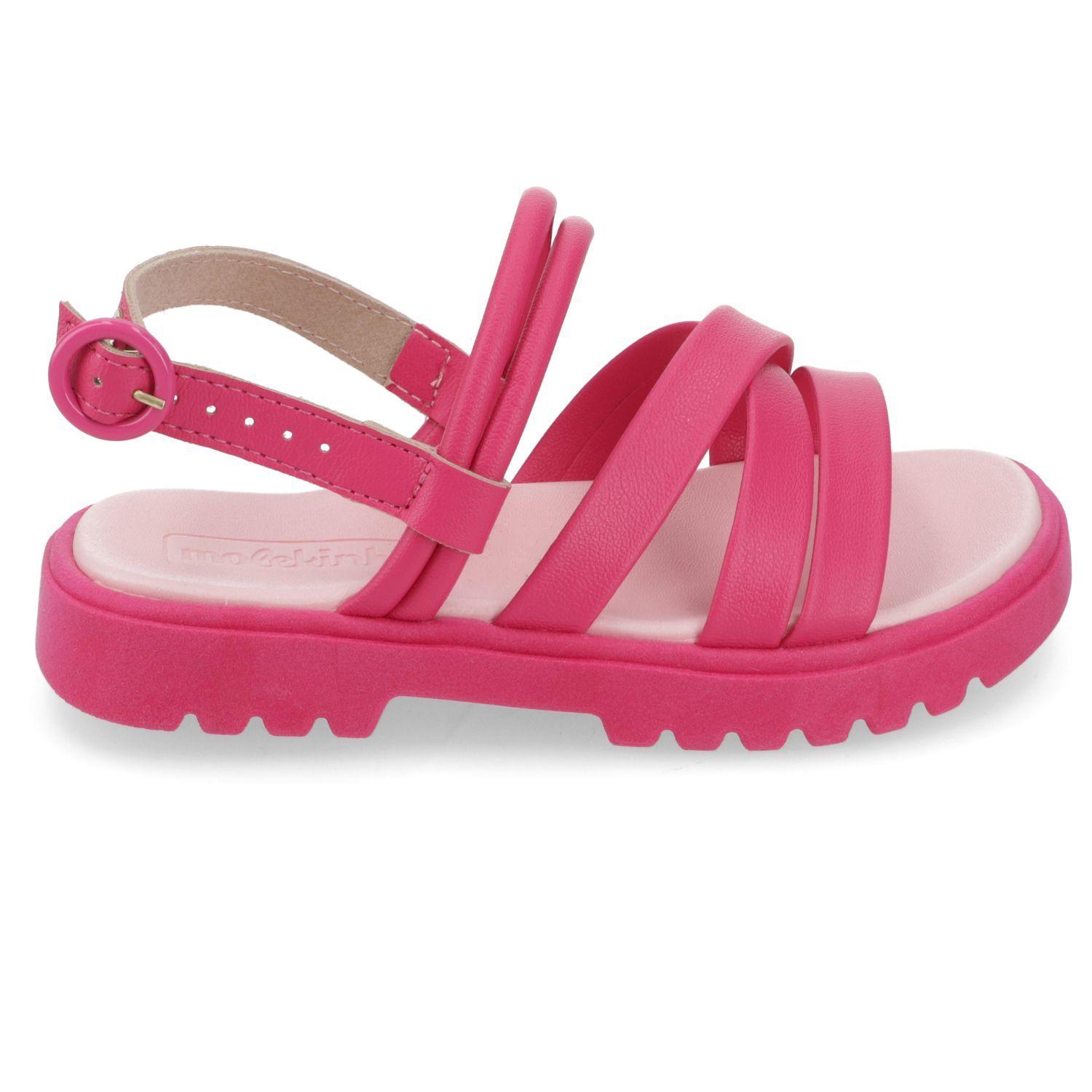 Sandalia Niña Rosa Fucsia-1