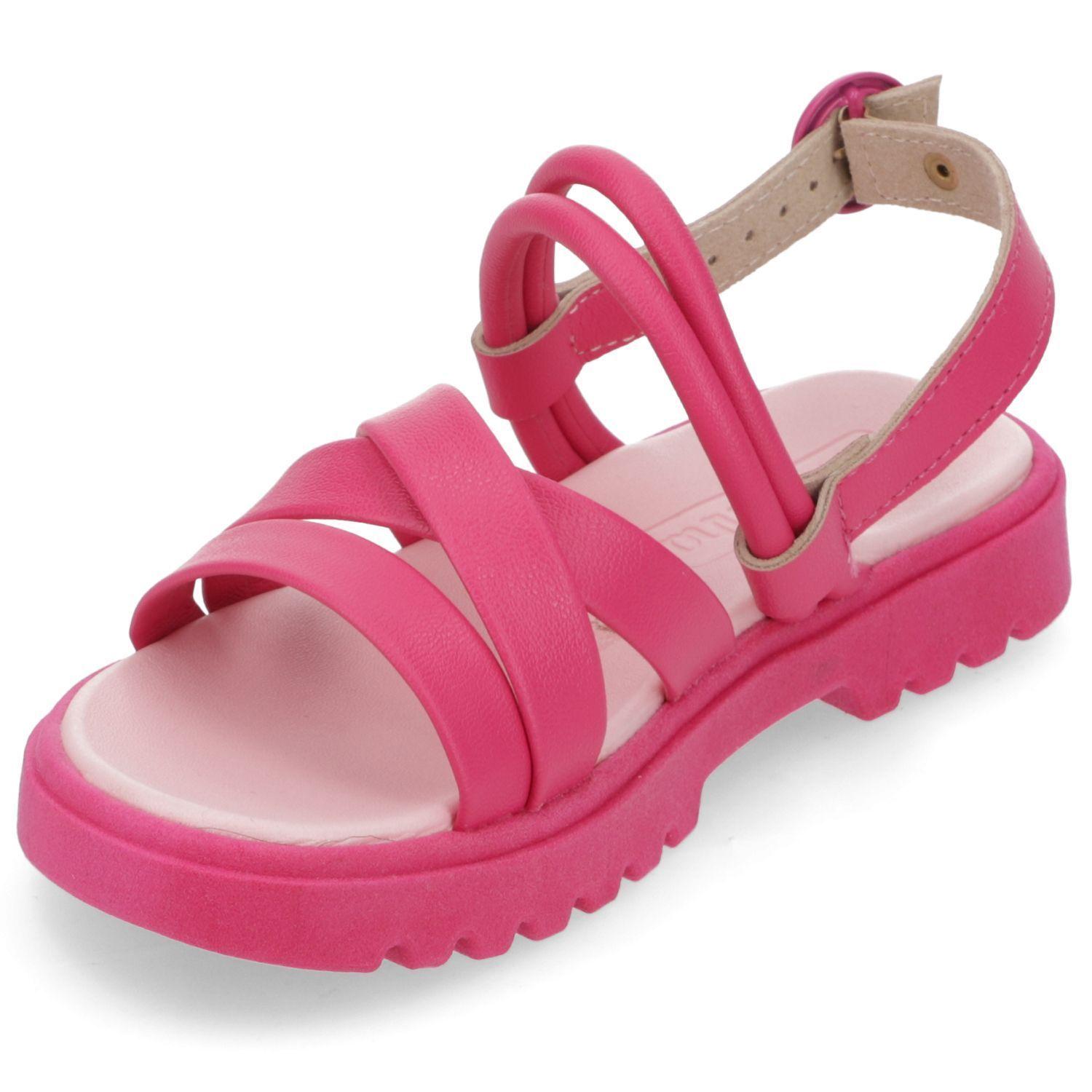 Sandalia Niña Rosa Fucsia-2