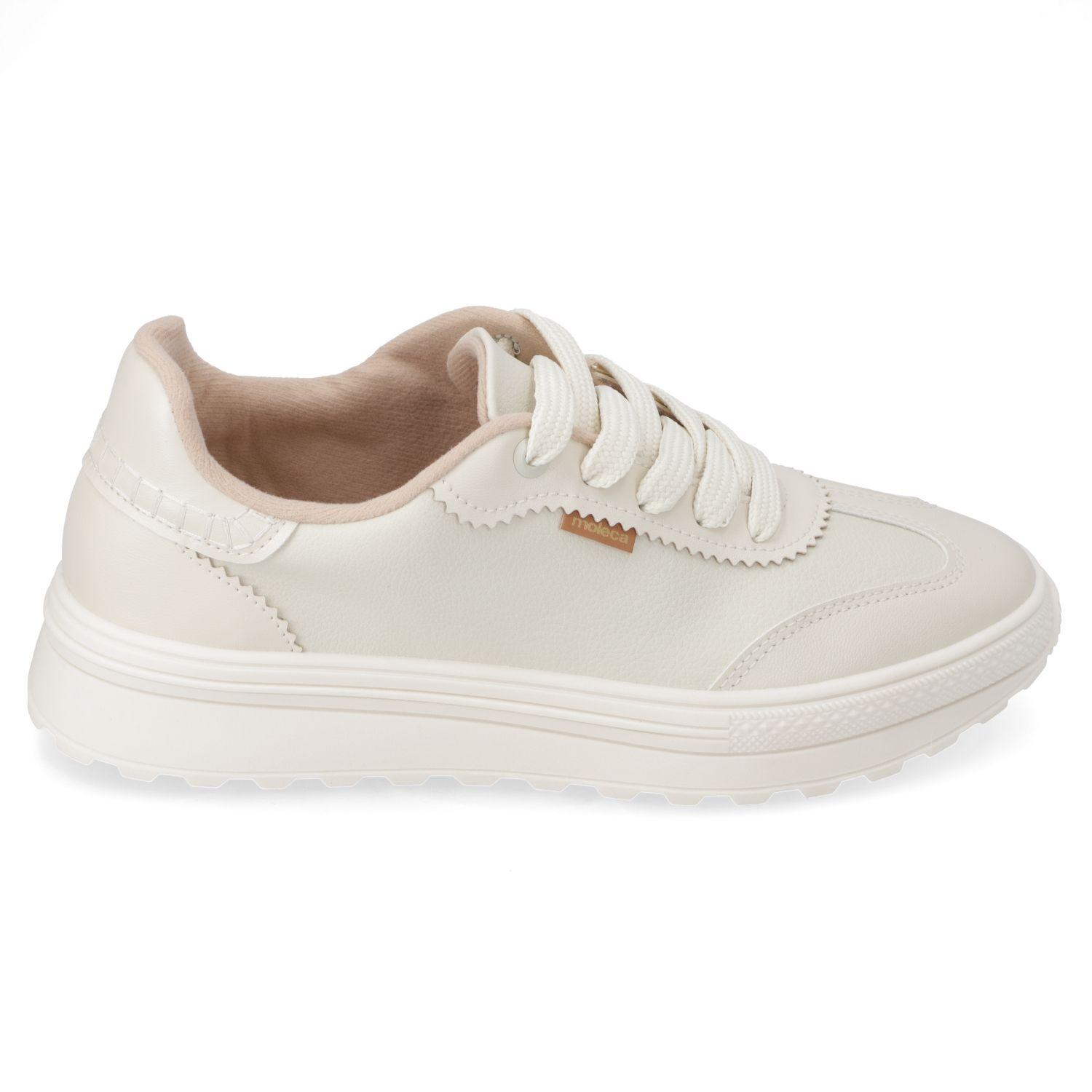 Zapatilla Urbana Crema Moleca-1