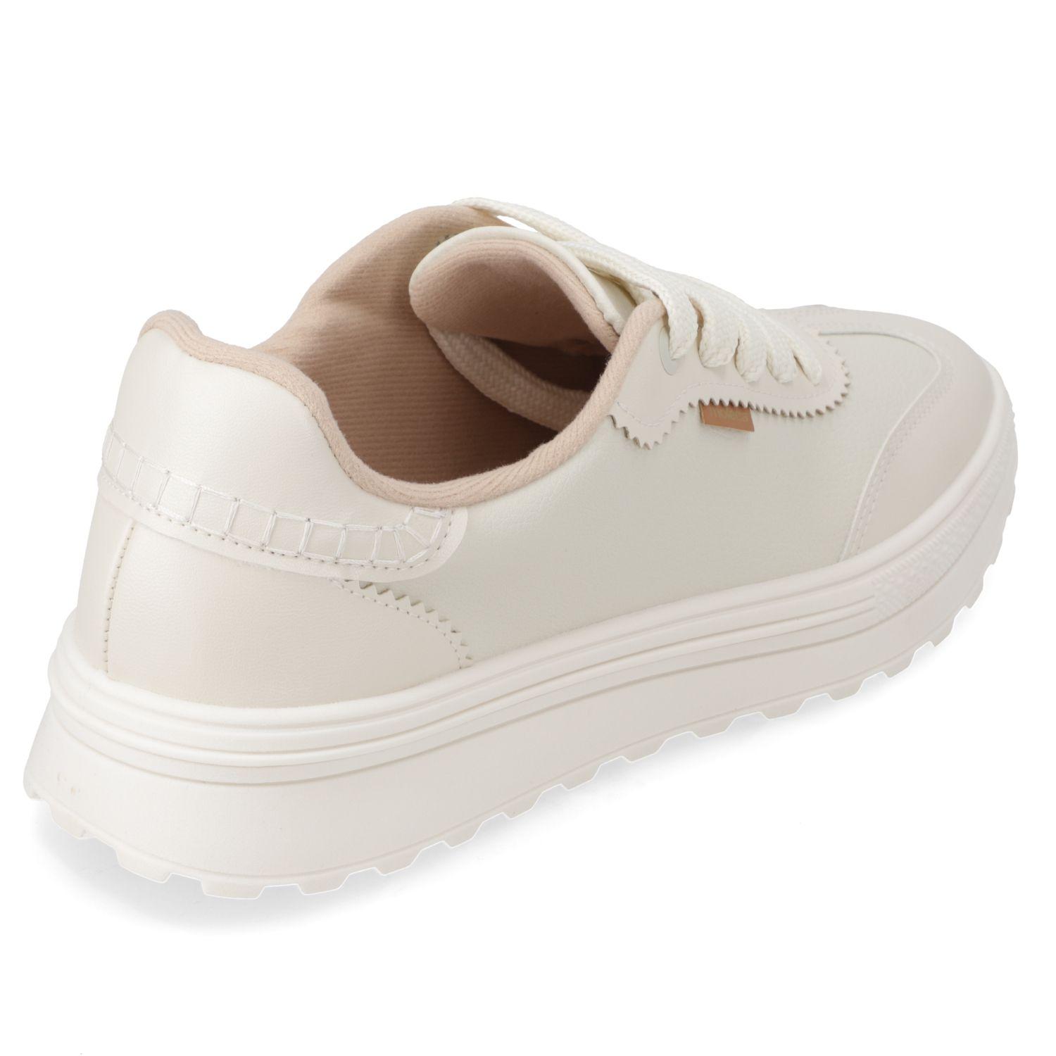 Zapatilla Urbana Crema Moleca-4