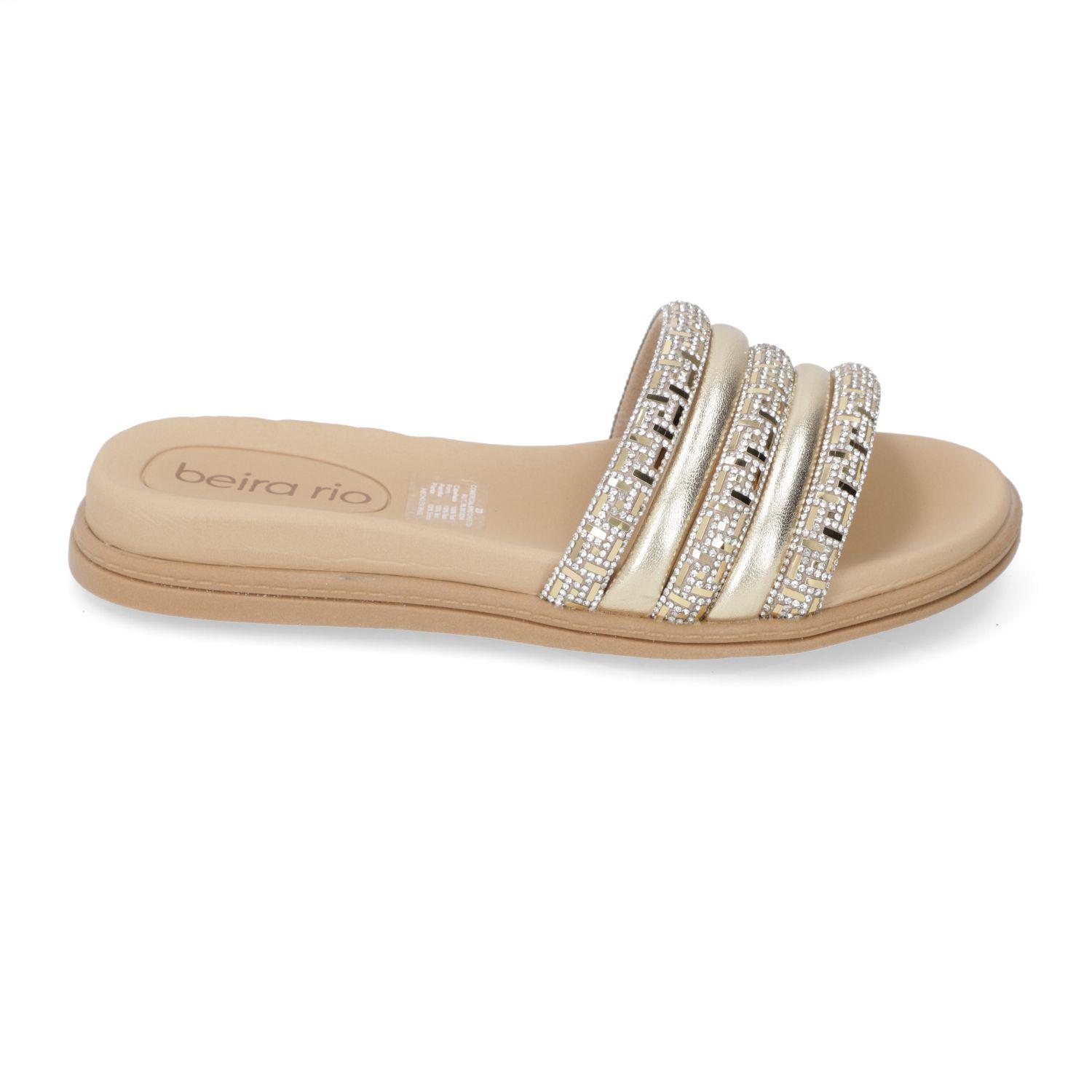 Sandalia Plana Beira Rio 15592-0