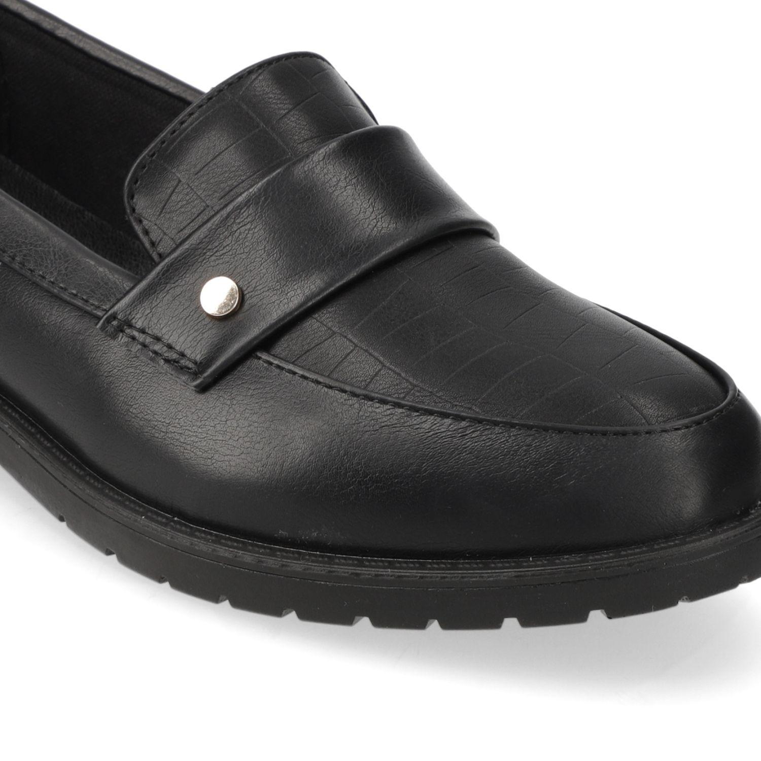 Mocasin New Walk Negro 15703-4