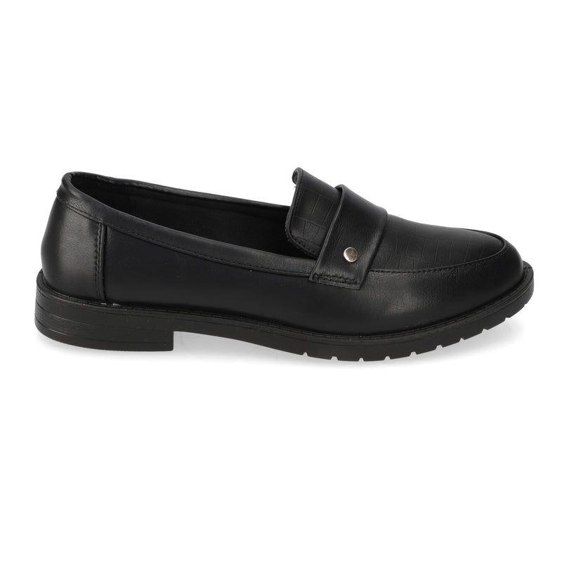 Mocasin Negro New Walk-0
