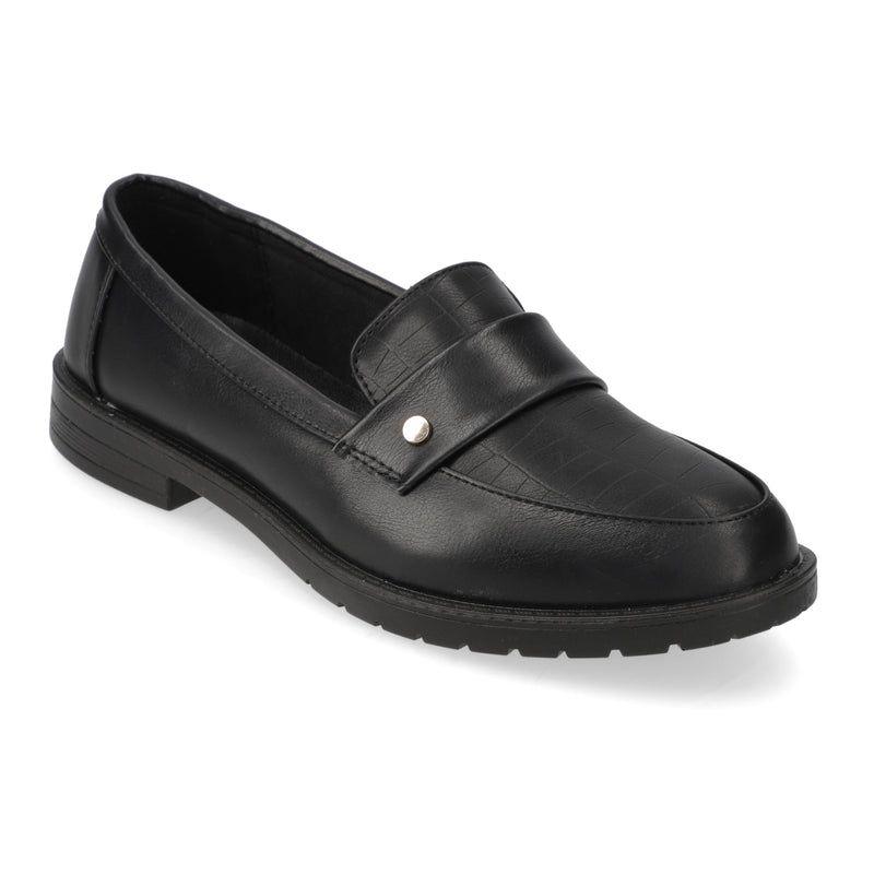 Mocasin Negro New Walk-2