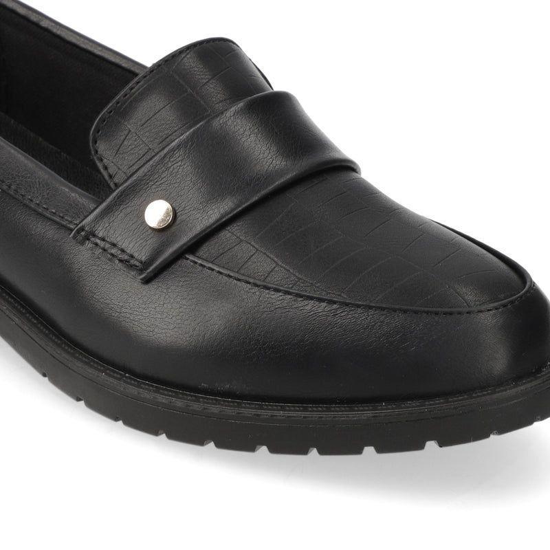 Mocasin Negro New Walk-5