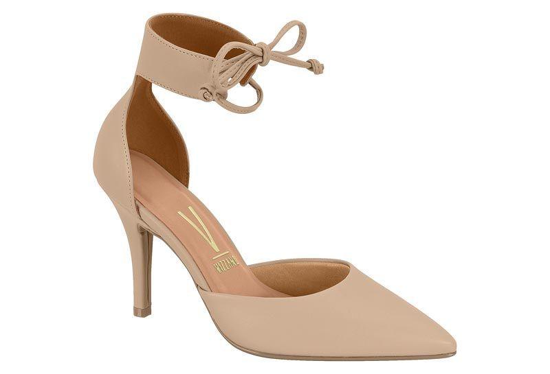 Zapato Mujer Taco Aguja Stiletto Beige 1184-1173 Vizzano-0