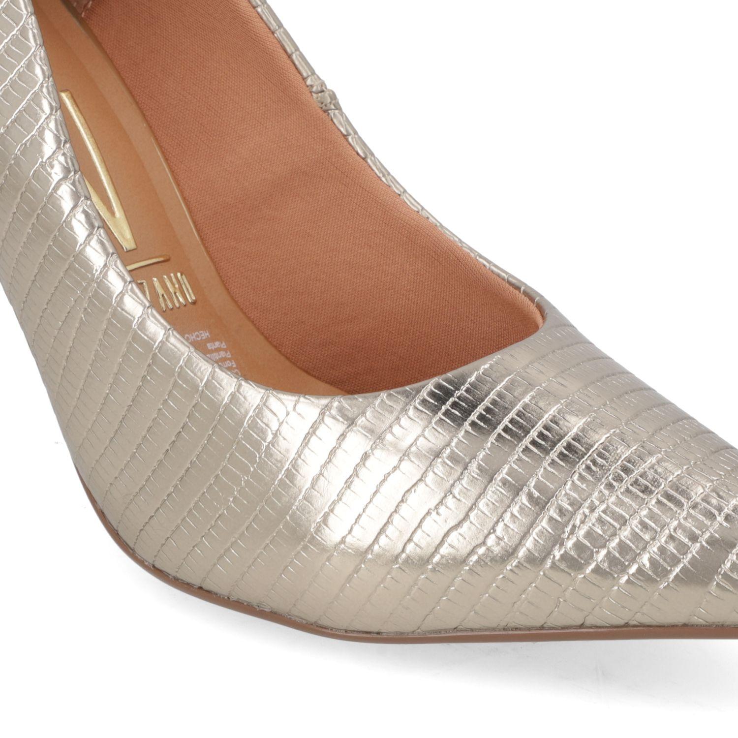 Zapato Para Mujer Taco Aguja Stiletto Dorado 118 - Vizzano-4