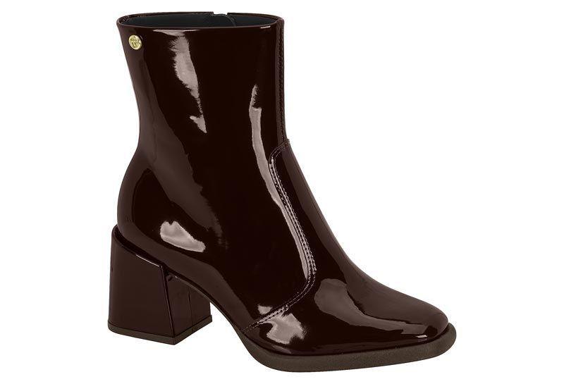 Botin Mujer Charol Café 5343-100- Moleca-0