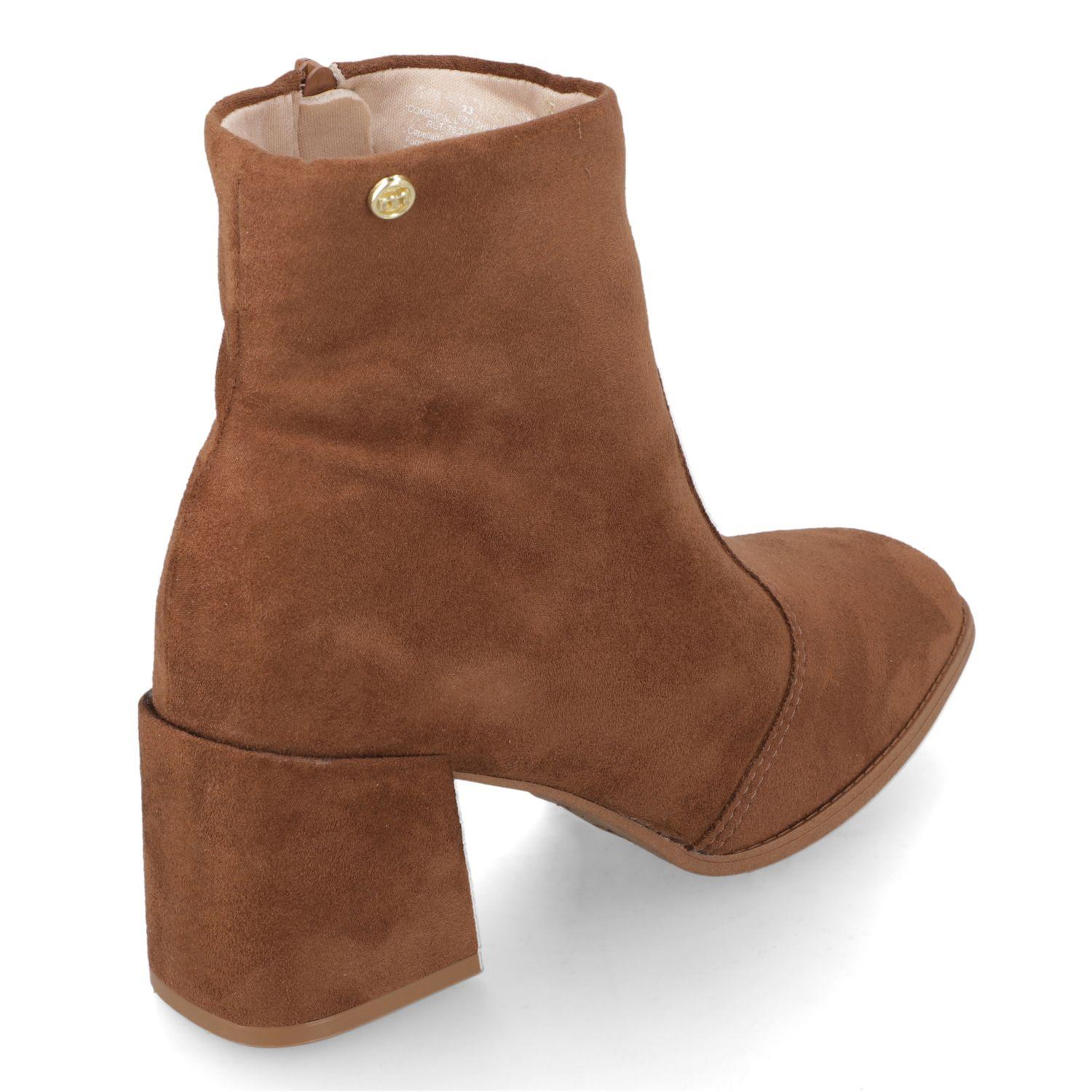 Botin Mujer Camel Moleca-4