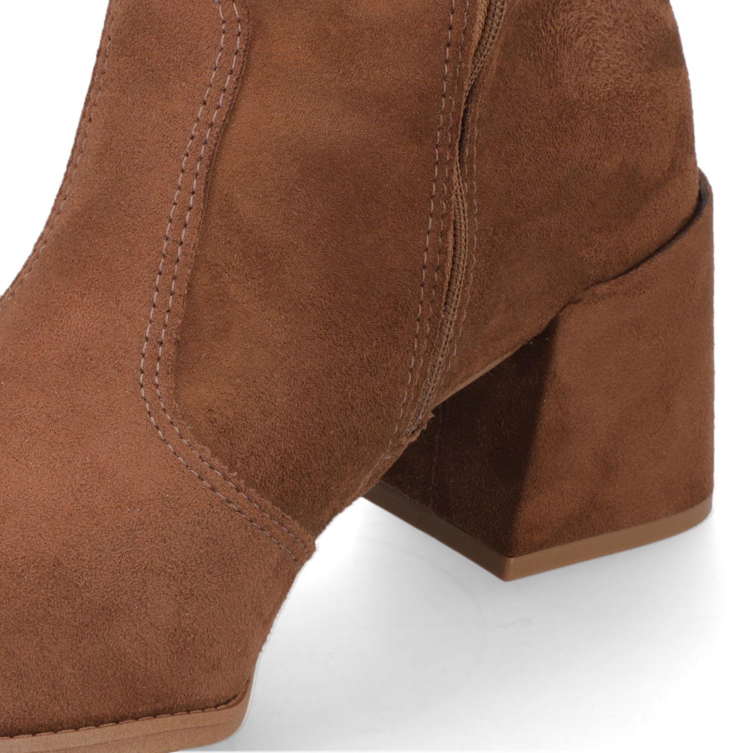 Botin Mujer Camel Moleca-5