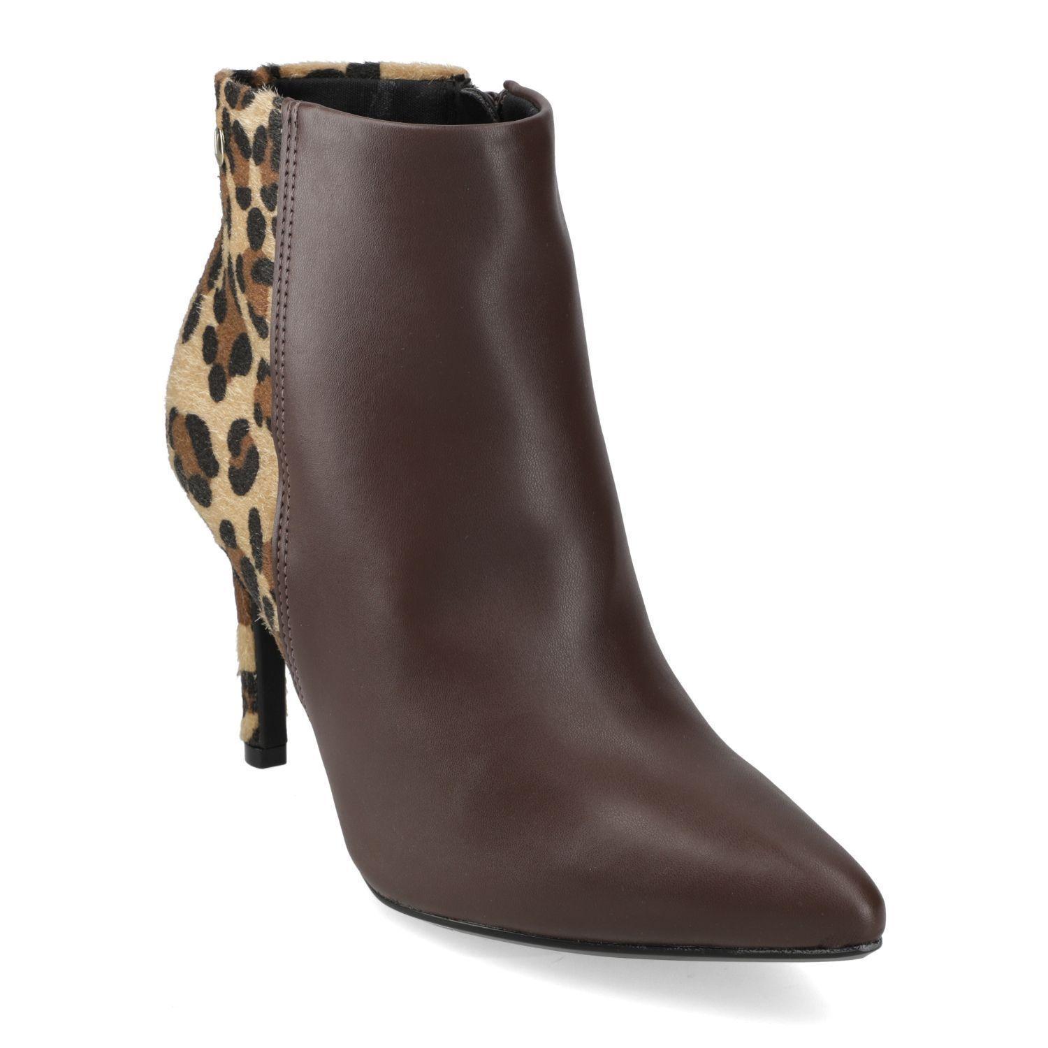 Botin Mujer Vizzano Taco Aguja 10 cm Animal Print-0