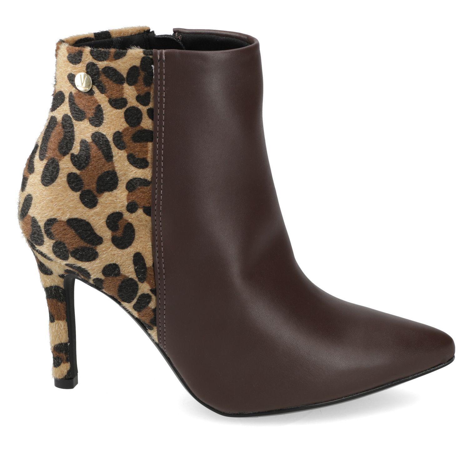 Botin Mujer Vizzano Taco Aguja 10 cm Animal Print-1