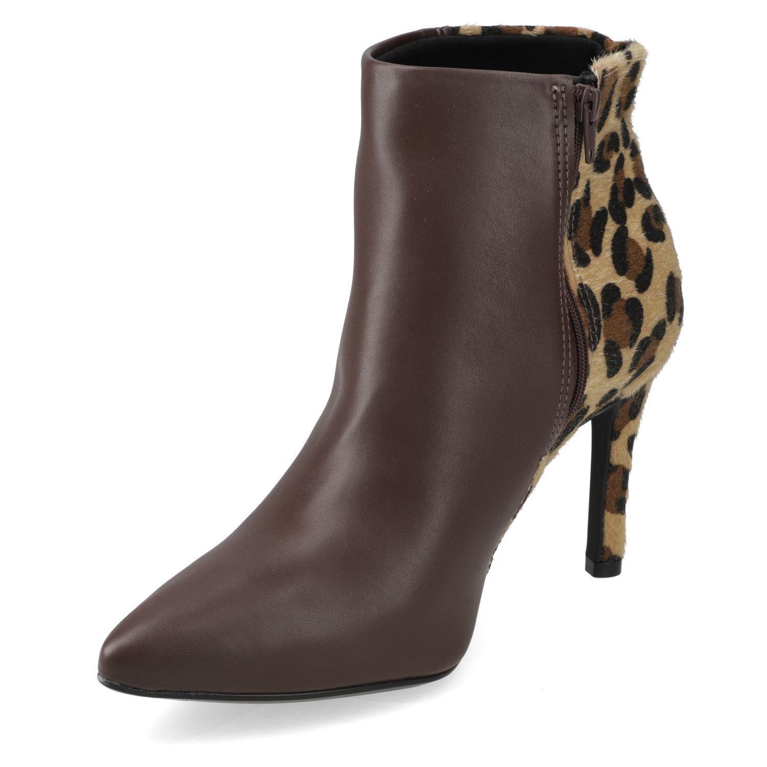 Botin Mujer Vizzano Taco Aguja 10 cm Animal Print-2