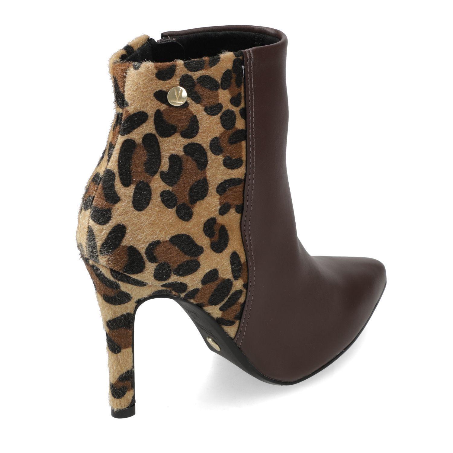 Botin Mujer Vizzano Taco Aguja 10 cm Animal Print-4