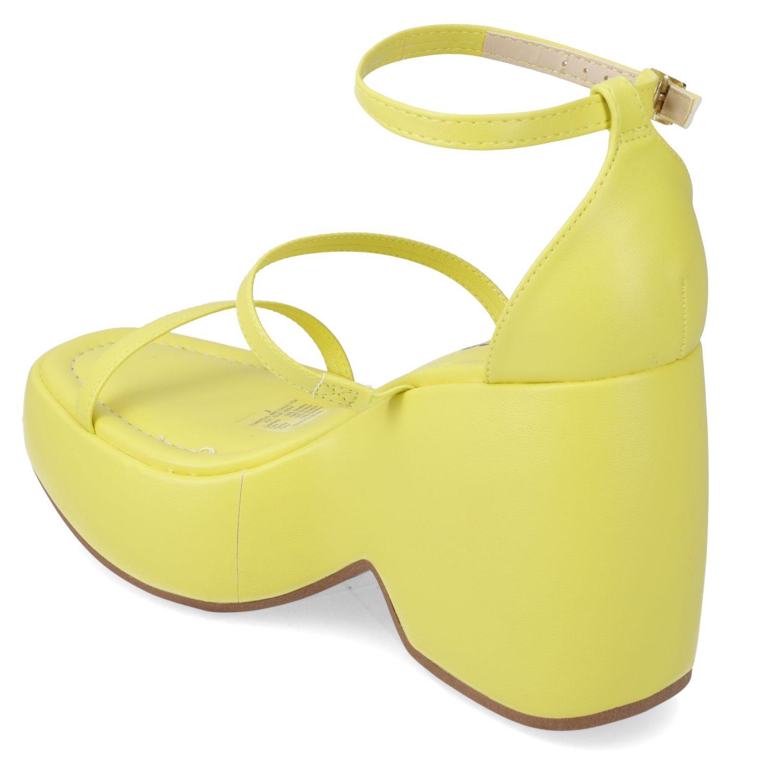 Sandalia Taco Moleca Amarillo 10267-3
